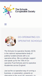 Mobile Screenshot of co-operativeschools.coop